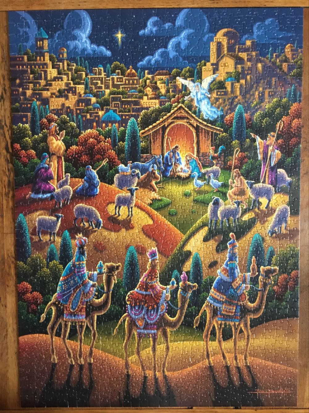 Nativity - Dowdle puzzle collectible [Barcode 671095102384] - Main Image 2