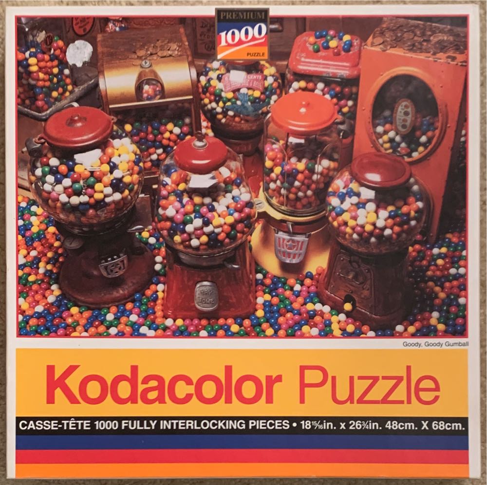 Goody, Goody Gumballs - Kodacolor puzzle collectible [Barcode 072348971984] - Main Image 2
