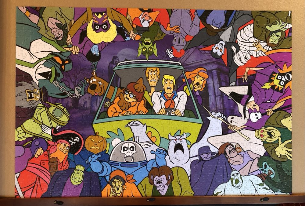 Scooby-Doo Classic Monsters - Paper House puzzle collectible [Barcode 767636842441] - Main Image 2
