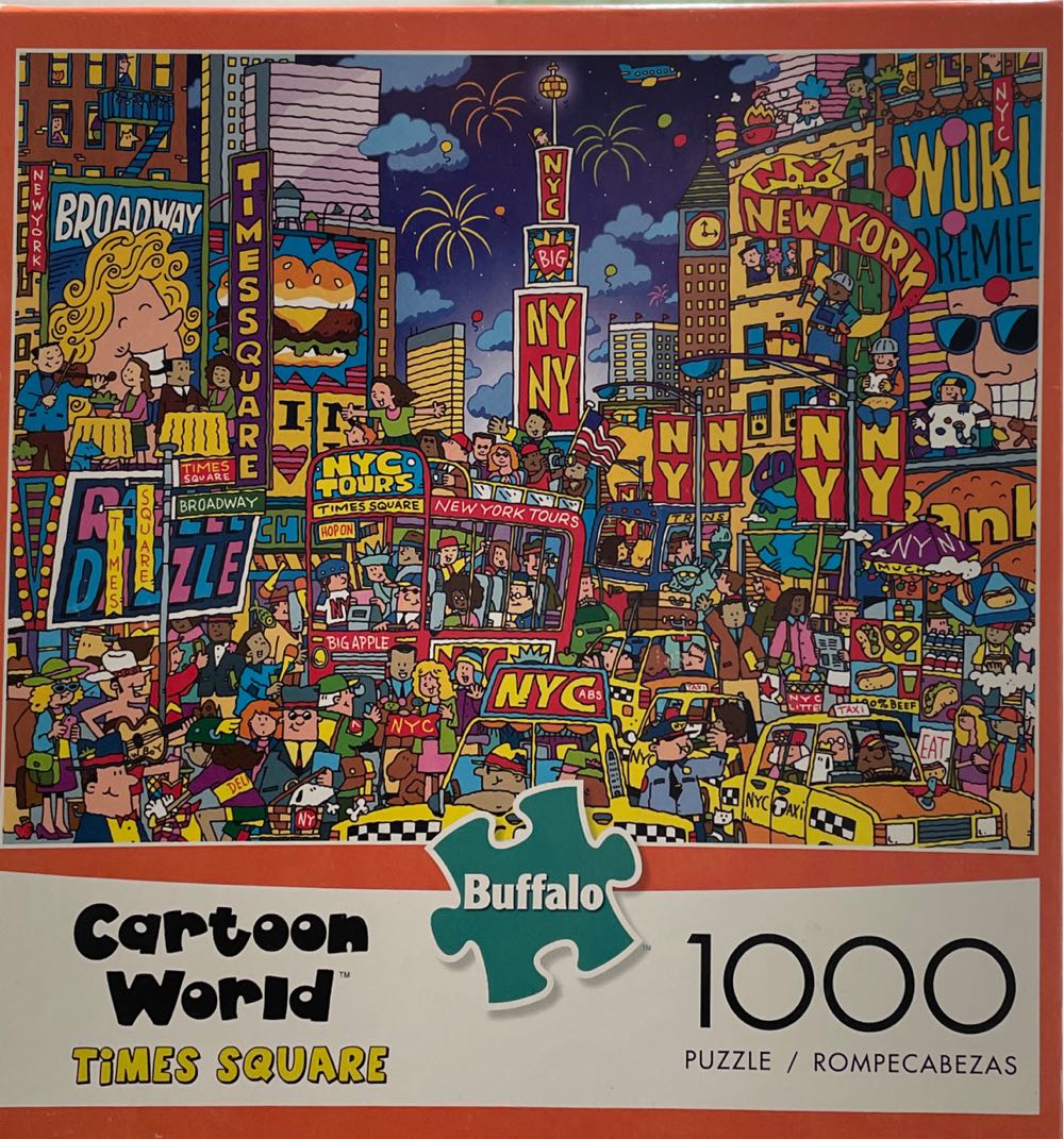 Cartoon World-Times Square - Buffalo puzzle collectible [Barcode 079346115211] - Main Image 2