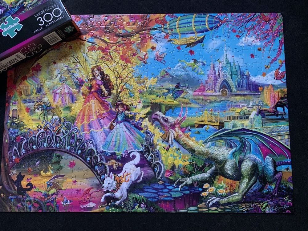 Autumn Castle Festival - Buffalo puzzle collectible [Barcode 079346027460] - Main Image 2