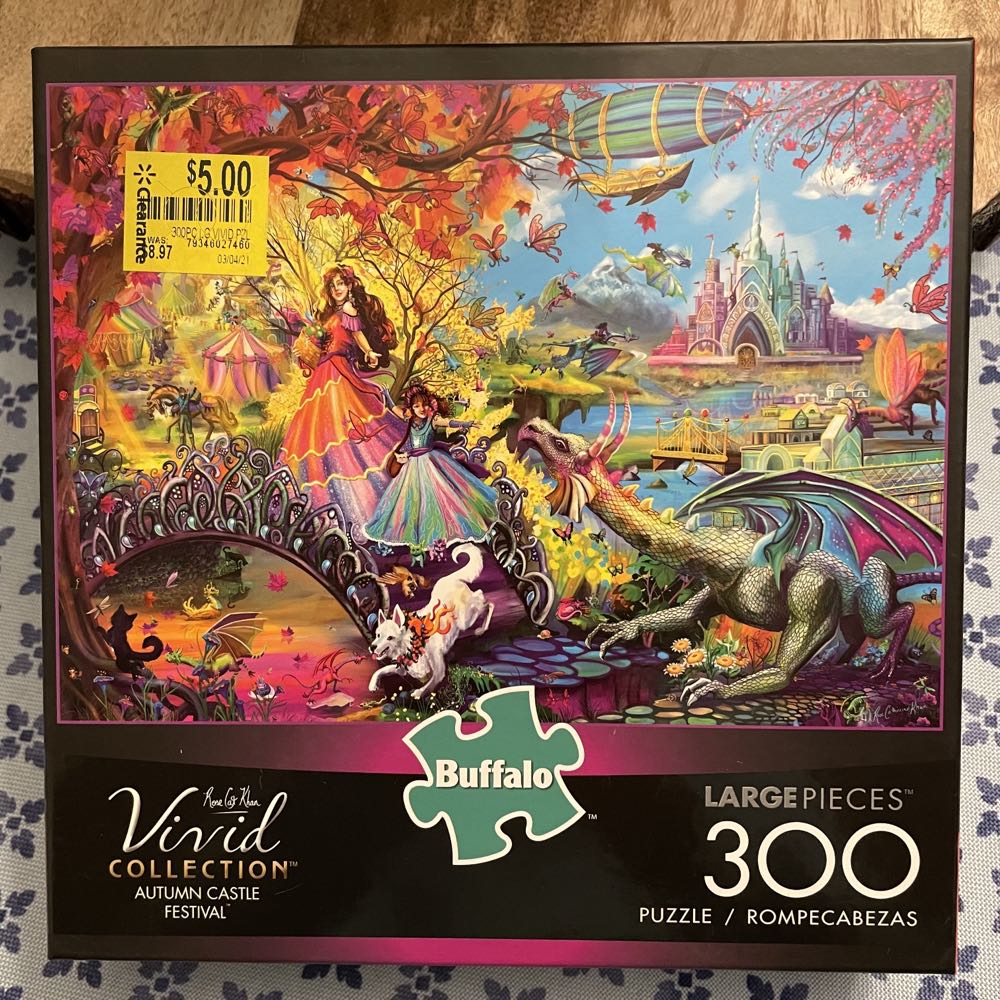 Autumn Castle Festival - Buffalo puzzle collectible [Barcode 079346027460] - Main Image 3
