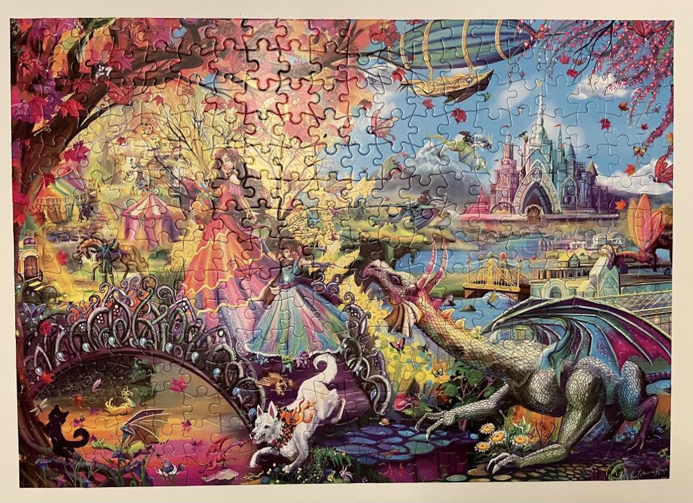 Autumn Castle Festival - Buffalo puzzle collectible [Barcode 079346027460] - Main Image 4