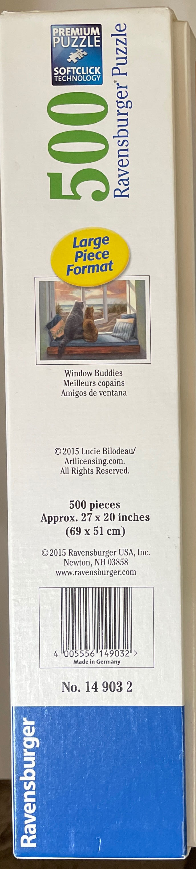 Window Buddies - Aidan - Ravensburger puzzle collectible [Barcode 4005556149032] - Main Image 2