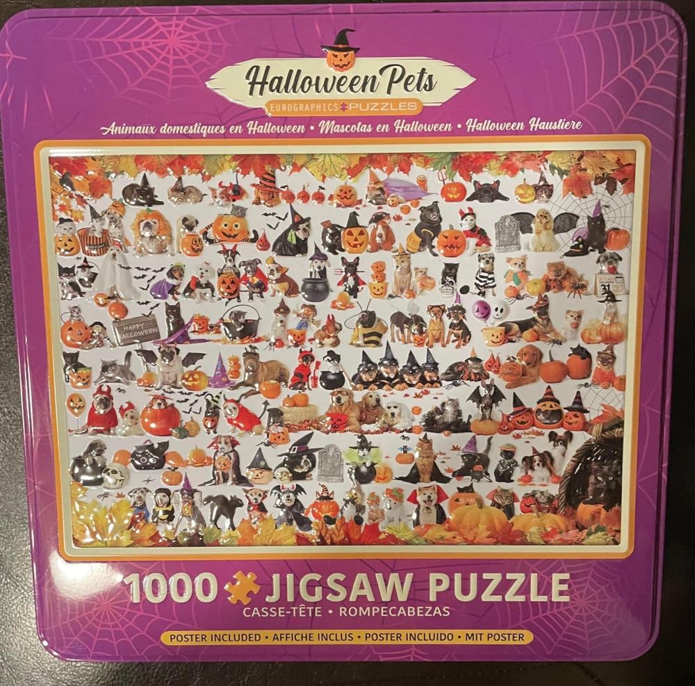 Halloween pets - EuroGraphics puzzle collectible [Barcode 628136656542] - Main Image 2