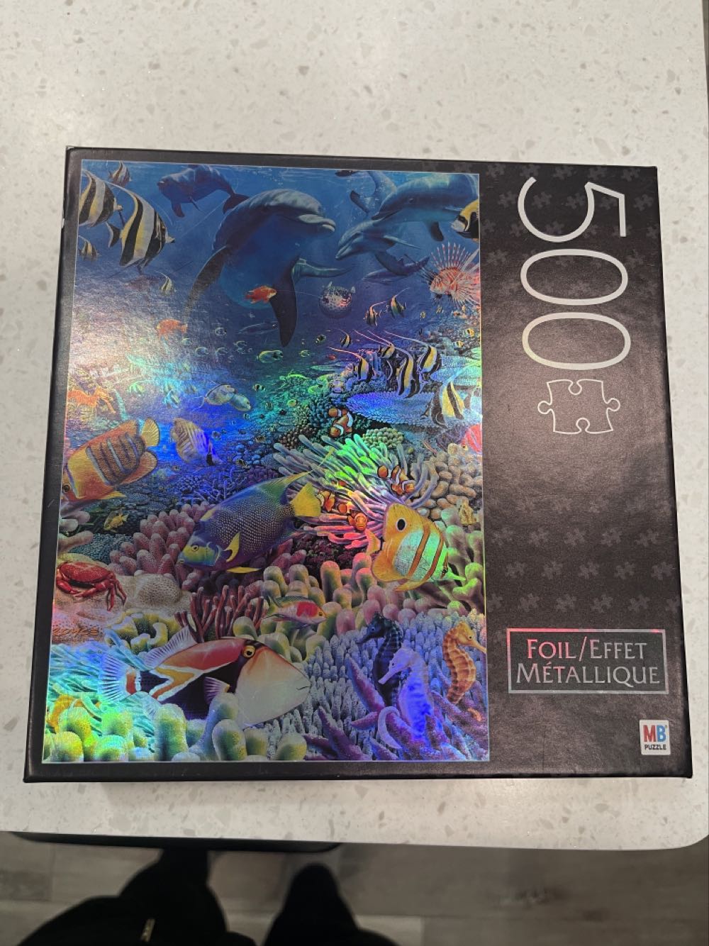 Sea Of Life By Milton Bradley - Milton Bradley puzzle collectible [Barcode 778988301524] - Main Image 2