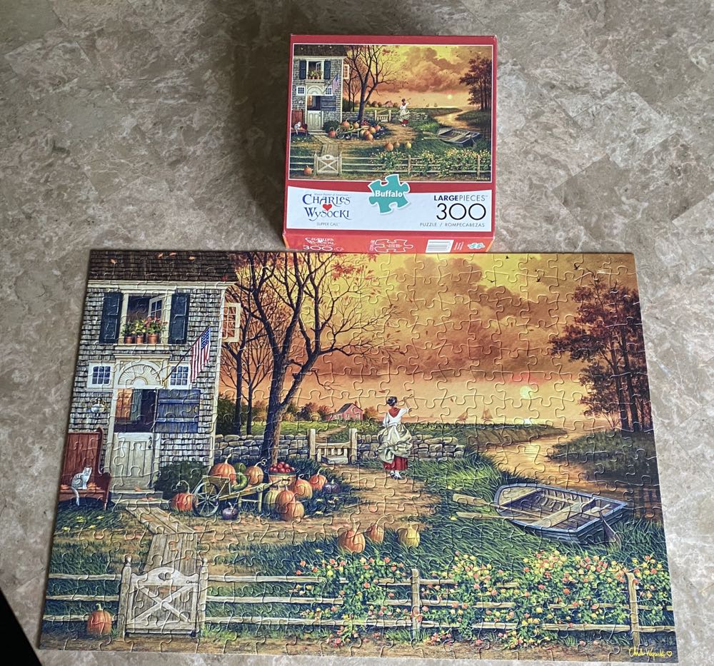 Supper Call* - Buffalo Games puzzle collectible [Barcode 079346026654] - Main Image 2