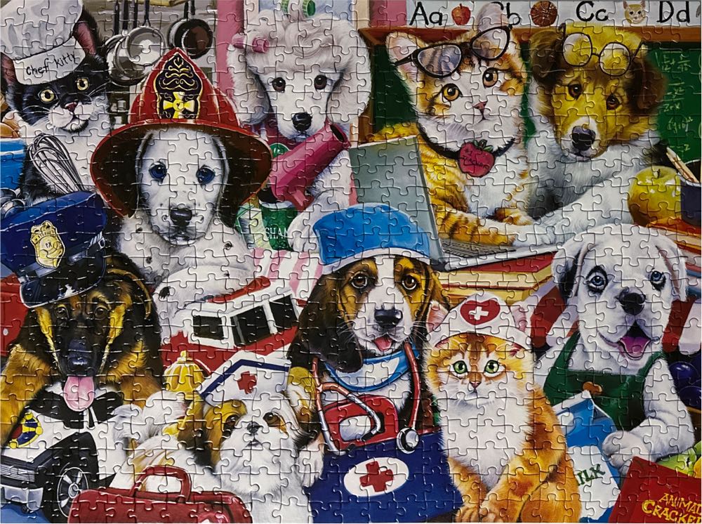 Essential Workers - Master Pieces puzzle collectible [Barcode 705988611407] - Main Image 2