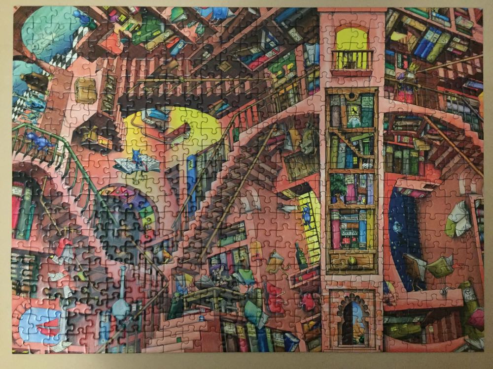 The Ludicrous Library - Ravensburger puzzle collectible [Barcode 4005556142040] - Main Image 4