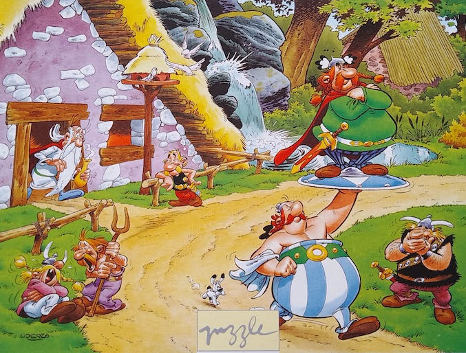 Asterix Et Latraviata 🟦🇨🇦 - Ravensburger/Nathan puzzle collectible [Barcode 4005556871001] - Main Image 2