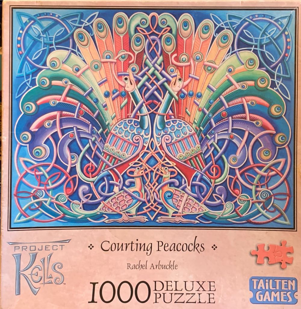 Courting Peacocks - Tailten Games puzzle collectible - Main Image 1