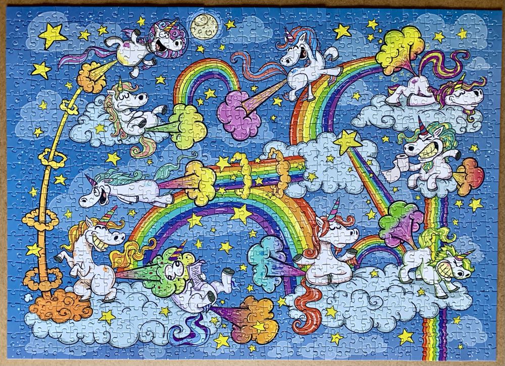 Unicorn Farts - KwirkWorks puzzle collectible [Barcode 850005275602] - Main Image 2