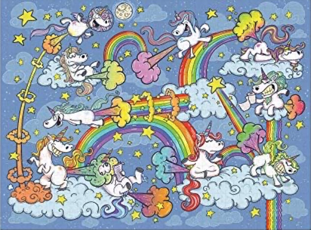 Unicorn Farts - KwirkWorks puzzle collectible [Barcode 850005275602] - Main Image 4