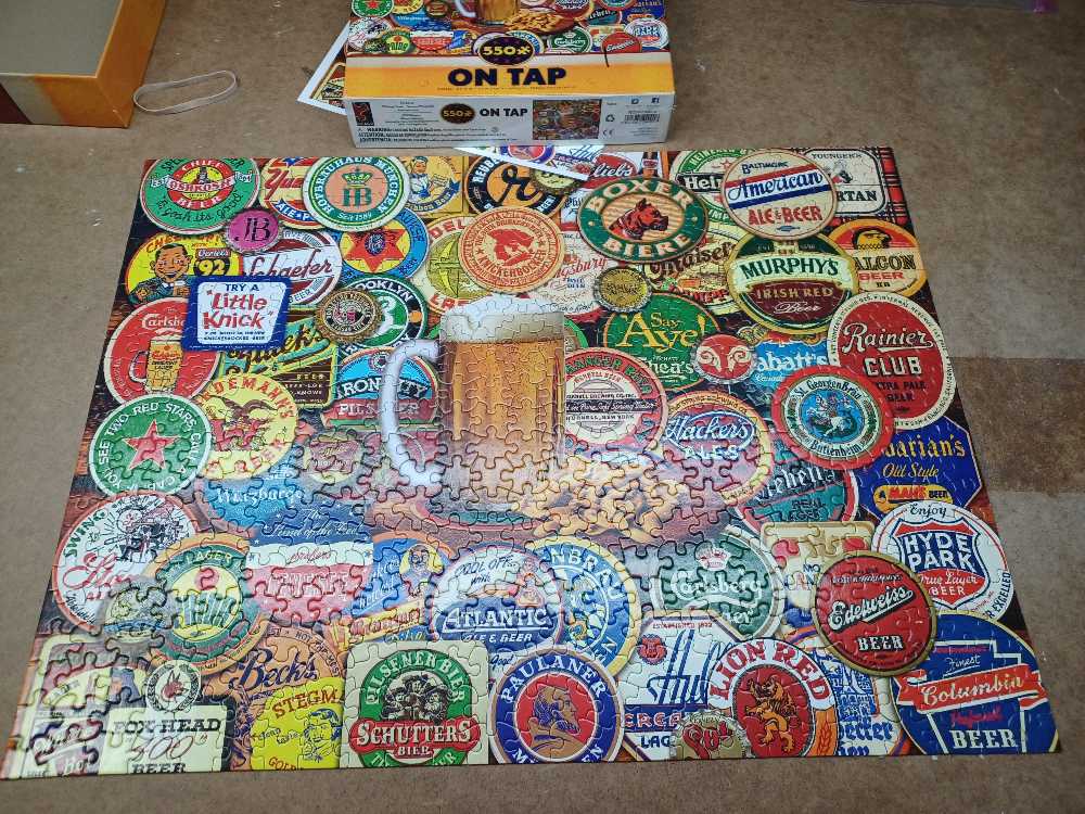 On Tap - Seth - Ceaco puzzle collectible [Barcode 021081240017] - Main Image 4