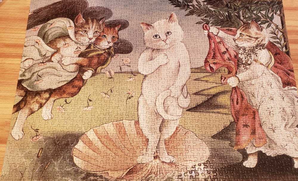 The Birth of Venus - Galison puzzle collectible [Barcode 9780735368088] - Main Image 2