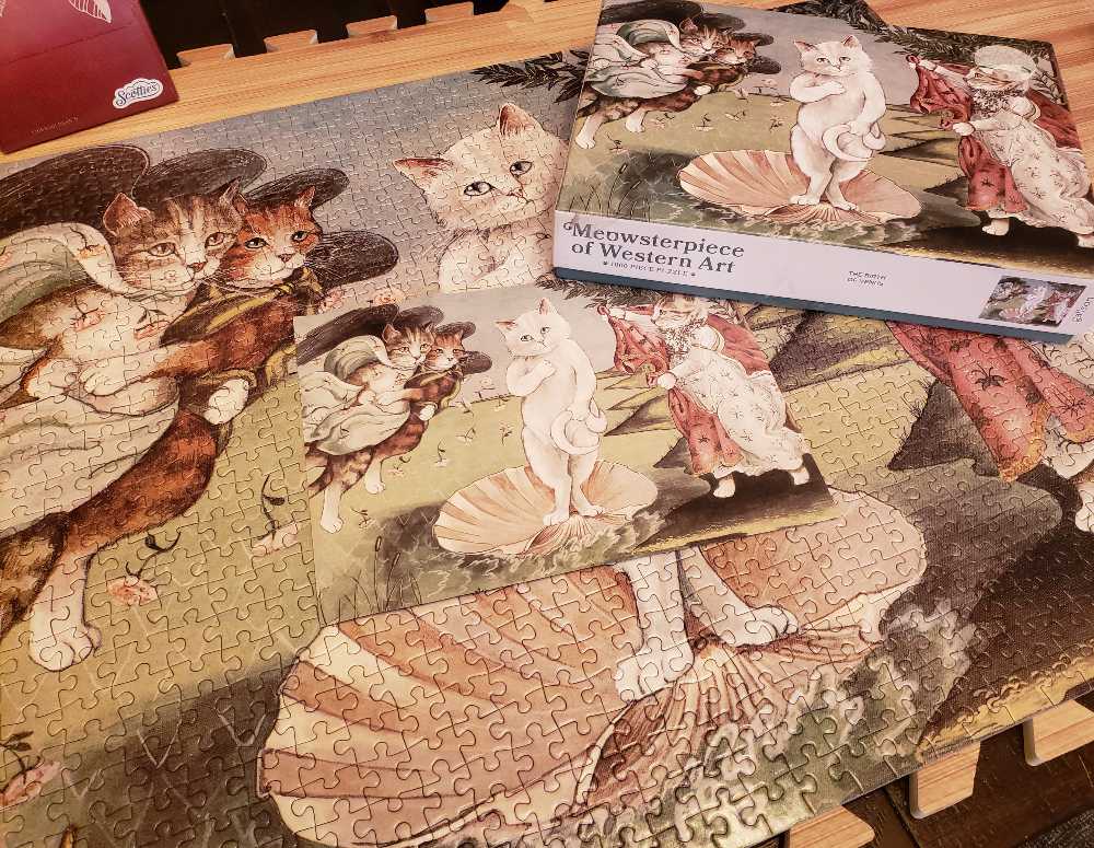 The Birth of Venus - Galison puzzle collectible [Barcode 9780735368088] - Main Image 3