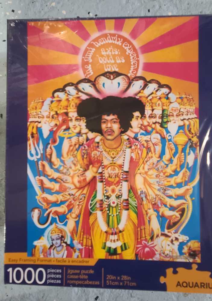 Jimi Hendrix Experience Axis Bold As Love  - Aquarius puzzle collectible [Barcode 840391129146] - Main Image 2