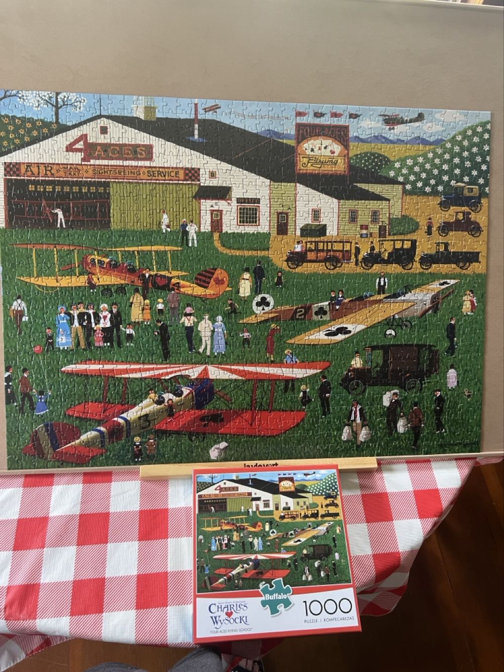 Four Aces Flying School - Buffalo puzzle collectible - Main Image 3