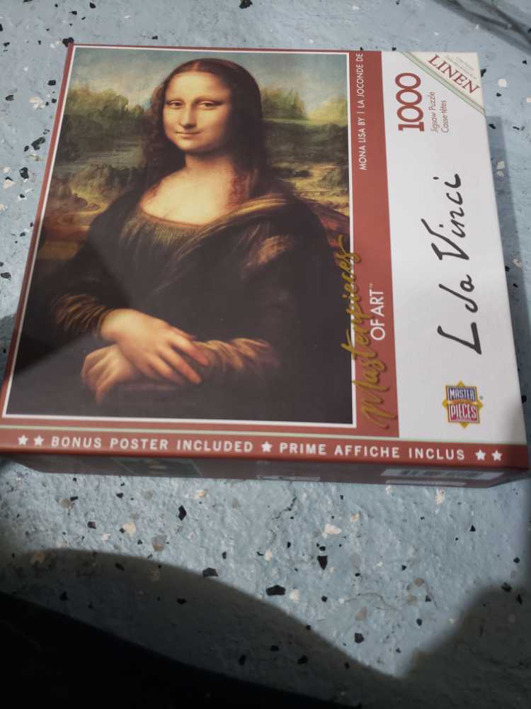 Mona Lisa - Master Pieces puzzle collectible [Barcode 705988720154] - Main Image 2