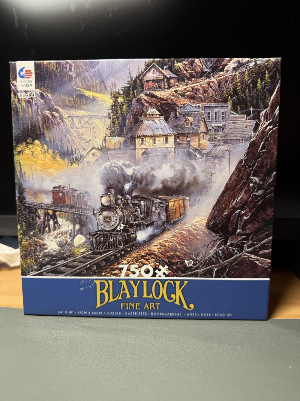 Silver Bell Run - Ceaco 🇺🇸 puzzle collectible [Barcode 021081290746] - Main Image 2