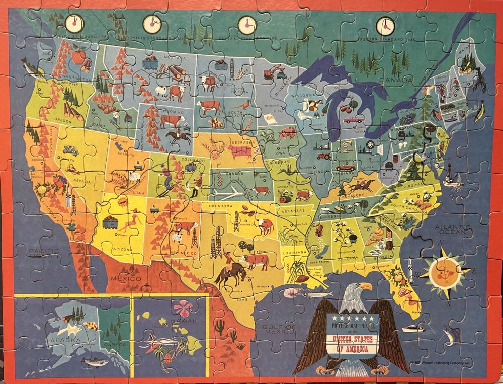 0135 Eeboo: This Land Is Your Land - Eeboo puzzle collectible [Barcode 689196509285] - Main Image 2