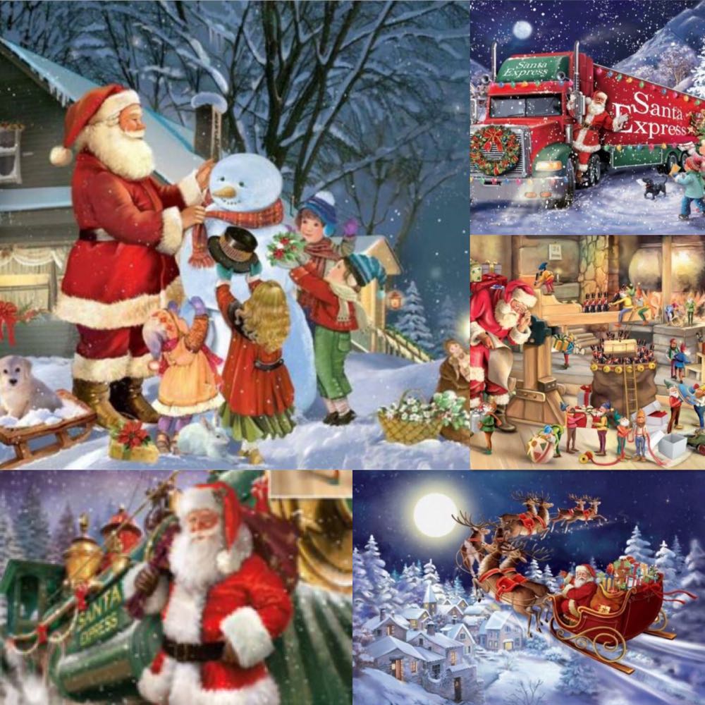 Christmas Collection 5 In 1🟦 - King puzzle collectible [Barcode 8710125052199] - Main Image 2