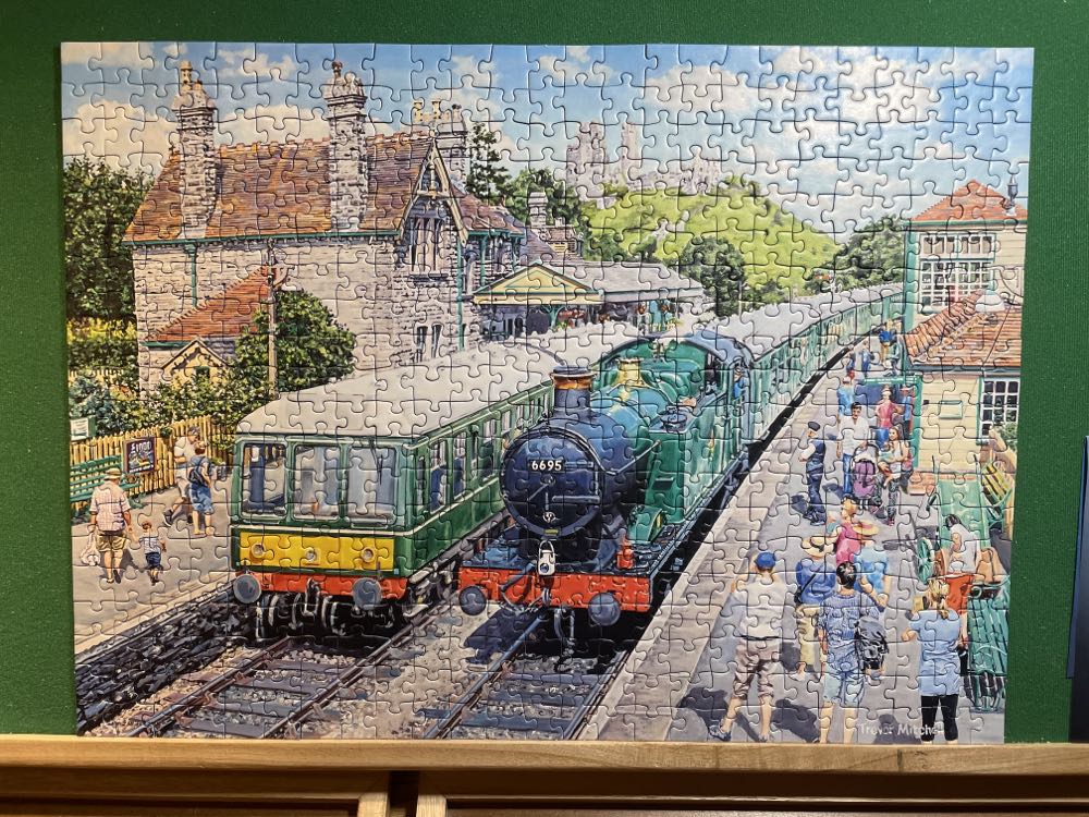 Railway Heritage No.1 Oakworth & Corfe - Ravensburger puzzle collectible [Barcode 4005556140619] - Main Image 3