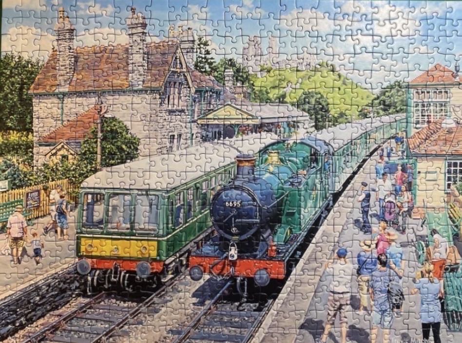 Railway Heritage No.1 Oakworth & Corfe - Ravensburger puzzle collectible [Barcode 4005556140619] - Main Image 4