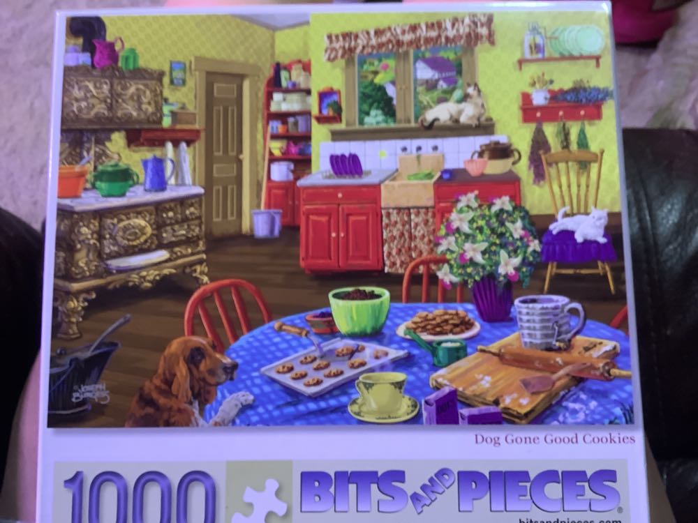 Dog Gone Good Cookies - Bits And Pieces puzzle collectible [Barcode 192949006158] - Main Image 2