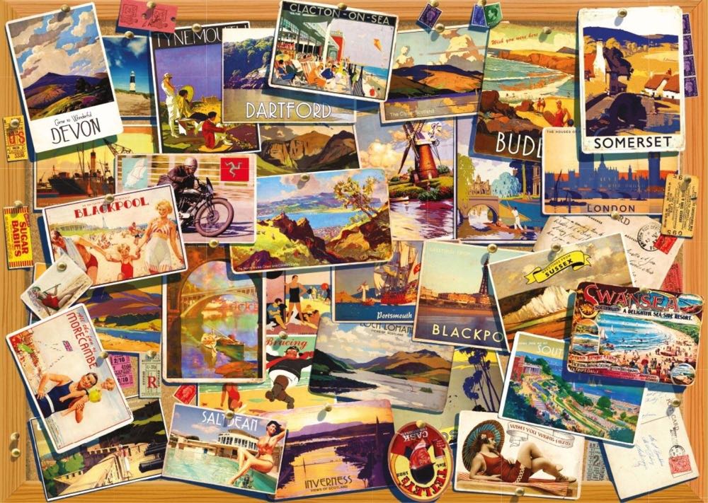 Wish You Were Here - Falcon de luxe puzzle collectible [Barcode 8710126111666] - Main Image 2