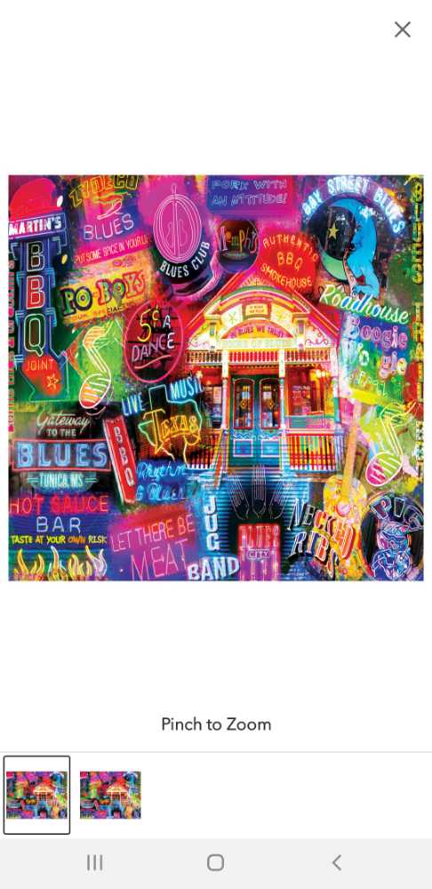BBQ and Blues - Master Pieces puzzle collectible - Main Image 2