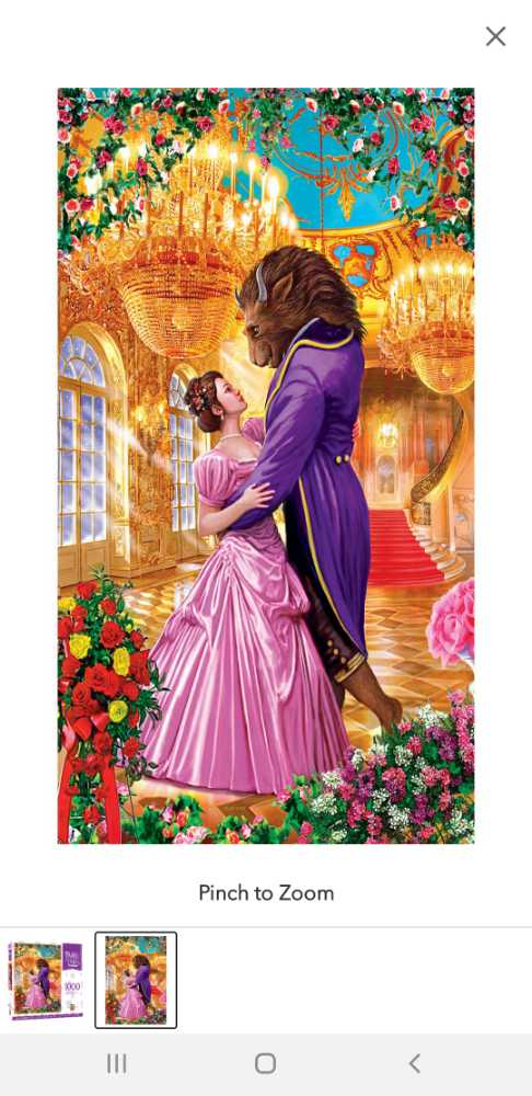 Beauty and the Beast Fairytales - Master Pieces puzzle collectible - Main Image 2