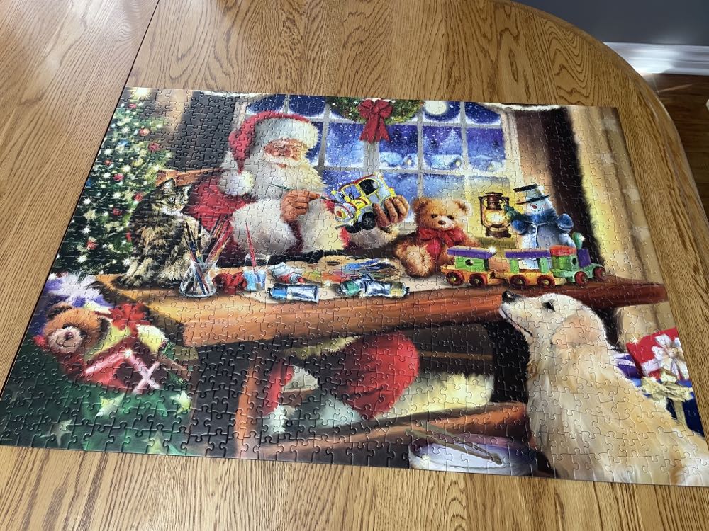 Santa’s Workshop-NIB - Eurographics puzzle collectible [Barcode 628136056472] - Main Image 3