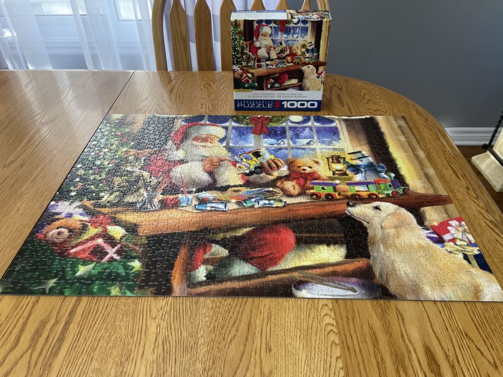 Santa’s Workshop-NIB - Eurographics puzzle collectible [Barcode 628136056472] - Main Image 4