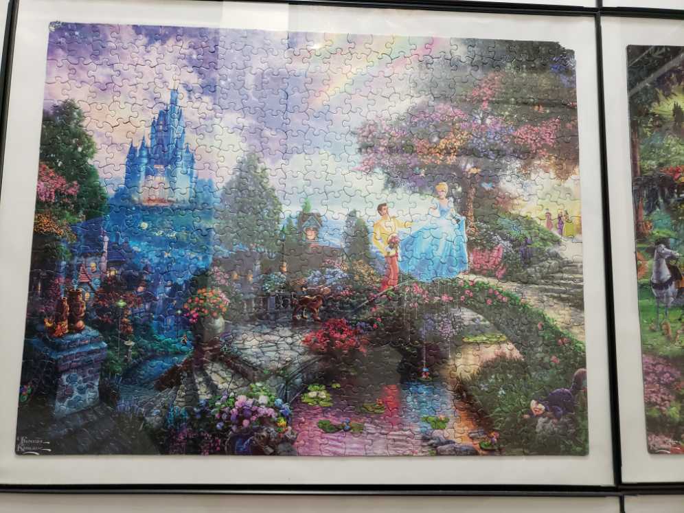 Disney Thomas Kinkade 4 Pack - Ceaco puzzle collectible [Barcode 021081036764] - Main Image 3