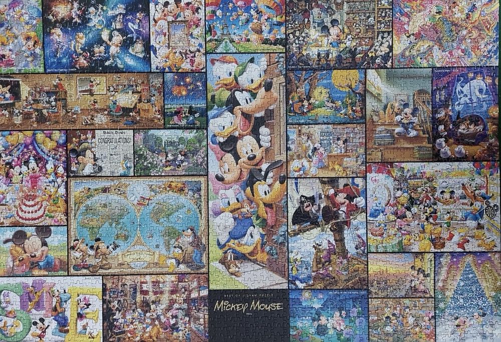 Disney Collection Art Mickey  - Jen - Tenyo puzzle collectible [Barcode 4905823945339] - Main Image 3