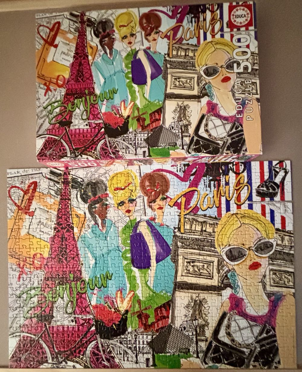 Take Me To Paris - Educa puzzle collectible [Barcode 8412668176508] - Main Image 2