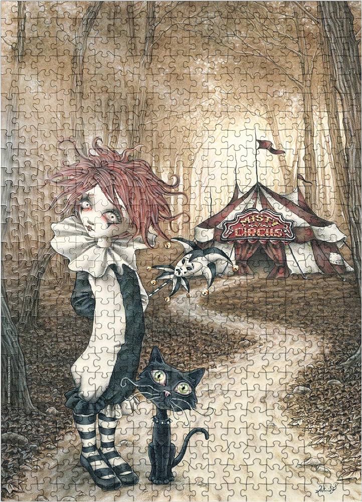 Misty Circus: Tent 🟦🇨🇦 - Heye Puzzle puzzle collectible [Barcode 4001689293963] - Main Image 3