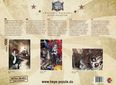 Misty Circus: Tent 🟦🇨🇦 - Heye Puzzle puzzle collectible [Barcode 4001689293963] - Main Image 4