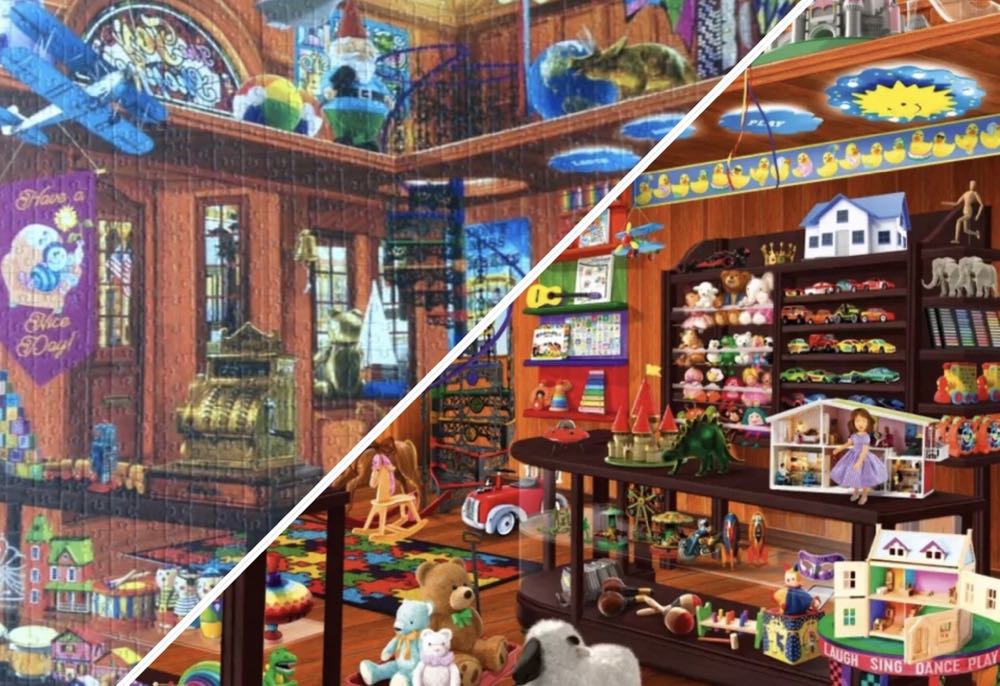 Toy Shoppe Hidden - White Mountain 🇺🇸 puzzle collectible [Barcode 3663384702273] - Main Image 4