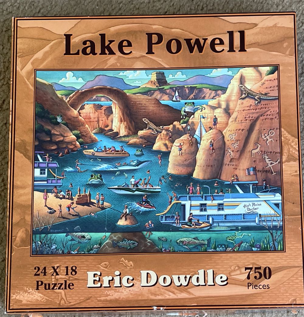 Lake Powell - Dowdle puzzle collectible [Barcode 671095100243] - Main Image 1