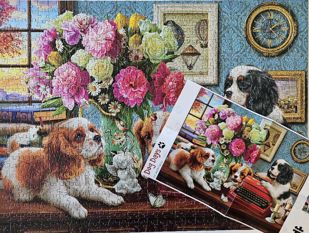 The Writer’s Dogs - Buffalo puzzle collectible [Barcode 079346173563] - Main Image 4