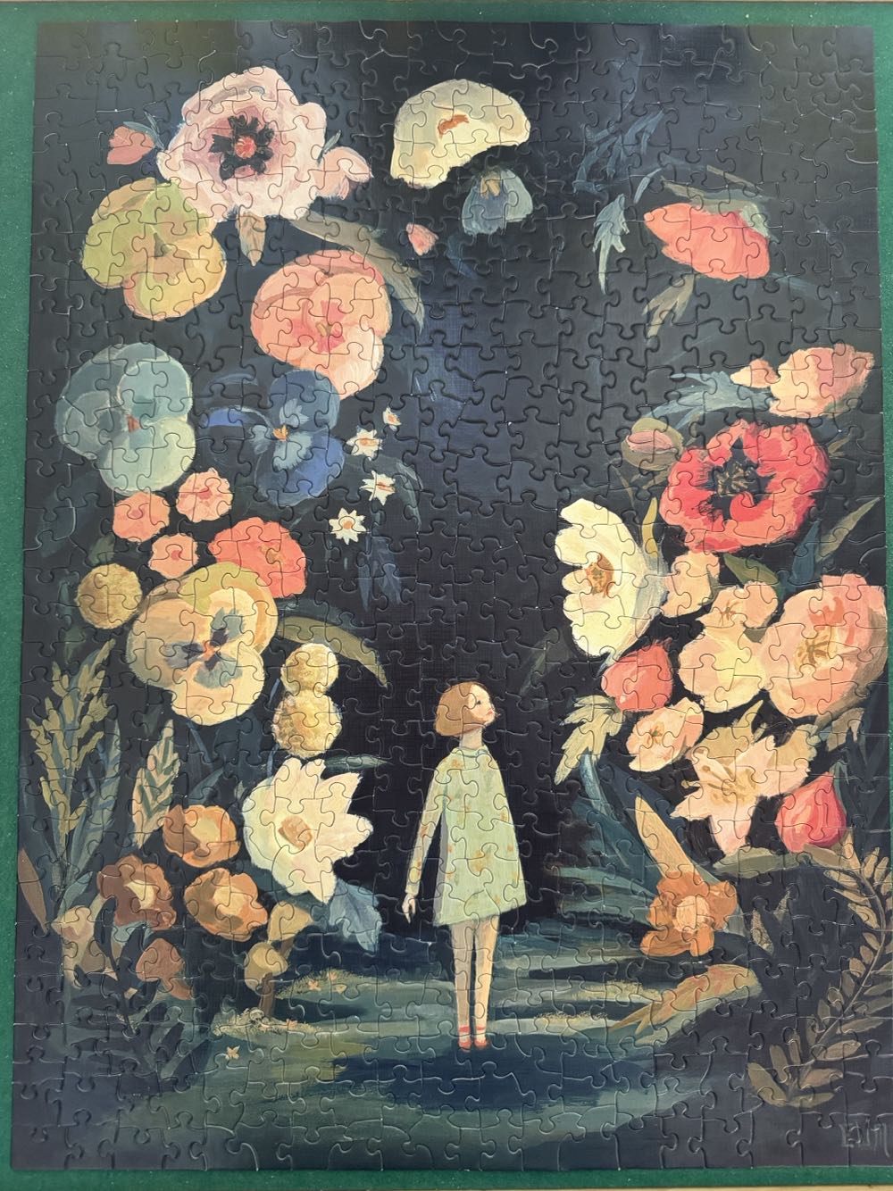 The Night Garden - New York Puzzle Company puzzle collectible [Barcode 819844015862] - Main Image 2