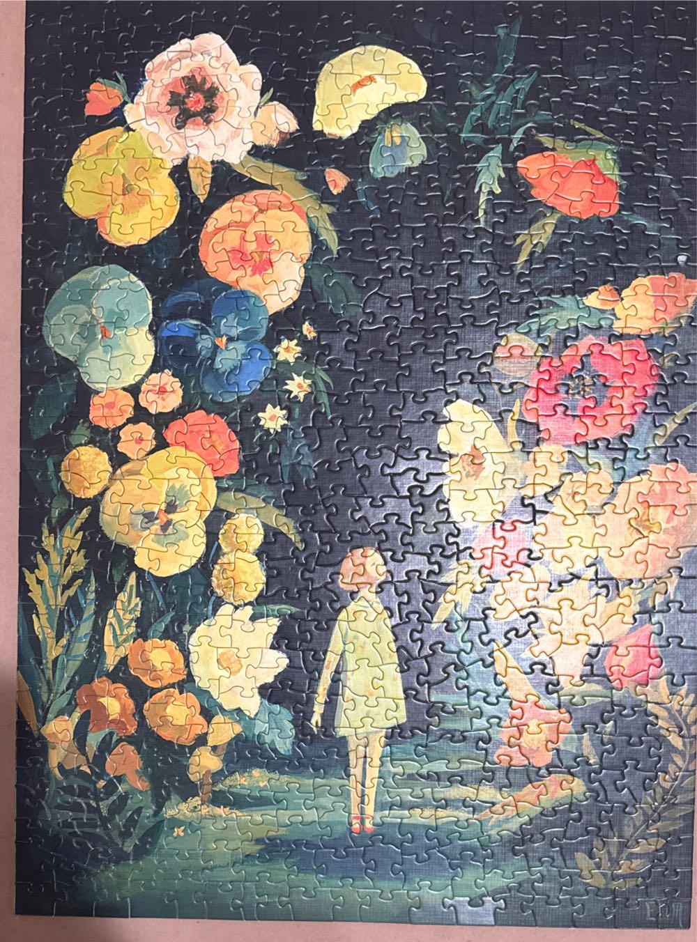 The Night Garden - New York Puzzle Company puzzle collectible [Barcode 819844015862] - Main Image 3