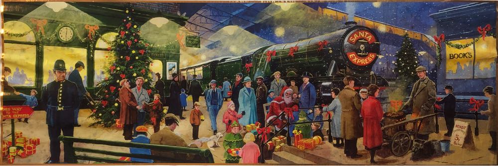 Express Locomotive 🟦 - Clementoni puzzle collectible [Barcode 8005125392476] - Main Image 2