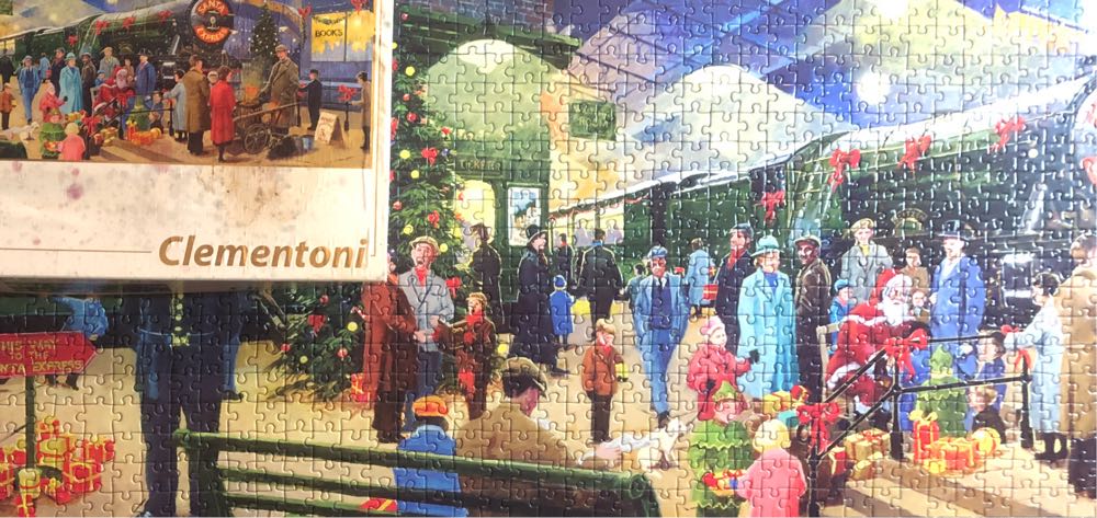 Express Locomotive 🟦 - Clementoni puzzle collectible [Barcode 8005125392476] - Main Image 4