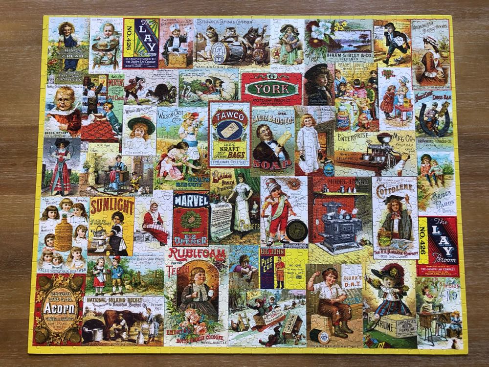 Antique Advertising DONATED  - White Mountain puzzle collectible [Barcode 724819260027] - Main Image 2