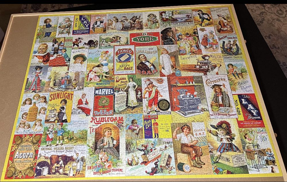 Antique Advertising DONATED  - White Mountain puzzle collectible [Barcode 724819260027] - Main Image 3