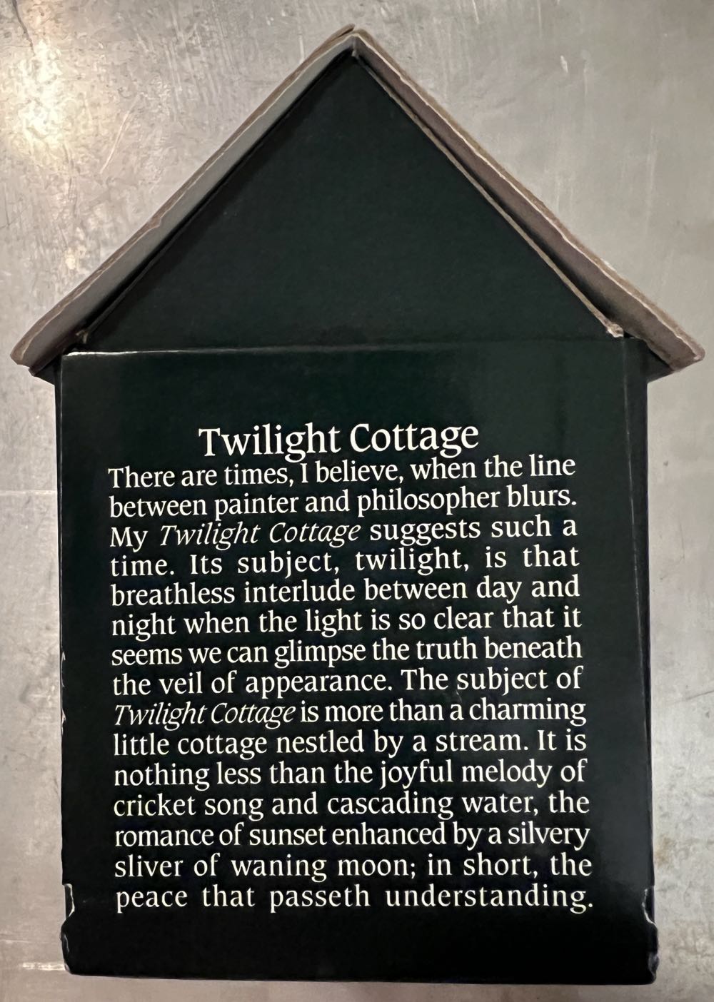 Twilight Cottage - Ceaco puzzle collectible [Barcode 021081015158] - Main Image 3