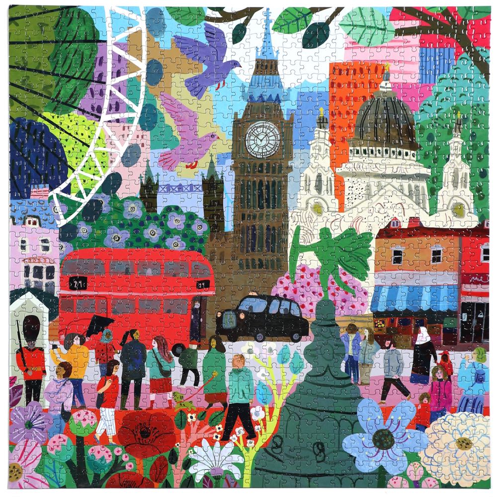 London Life - eeBoo Puzzles puzzle collectible - Main Image 2
